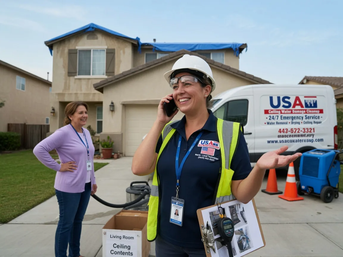 Ceiling Water Damage Restoration Vandervoort, AR FAQs